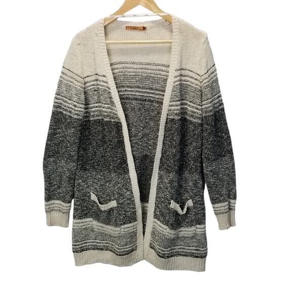 Belldini Womens Size XL Cardigan Sweater Open Front with Pockets - Picture 6 of 6